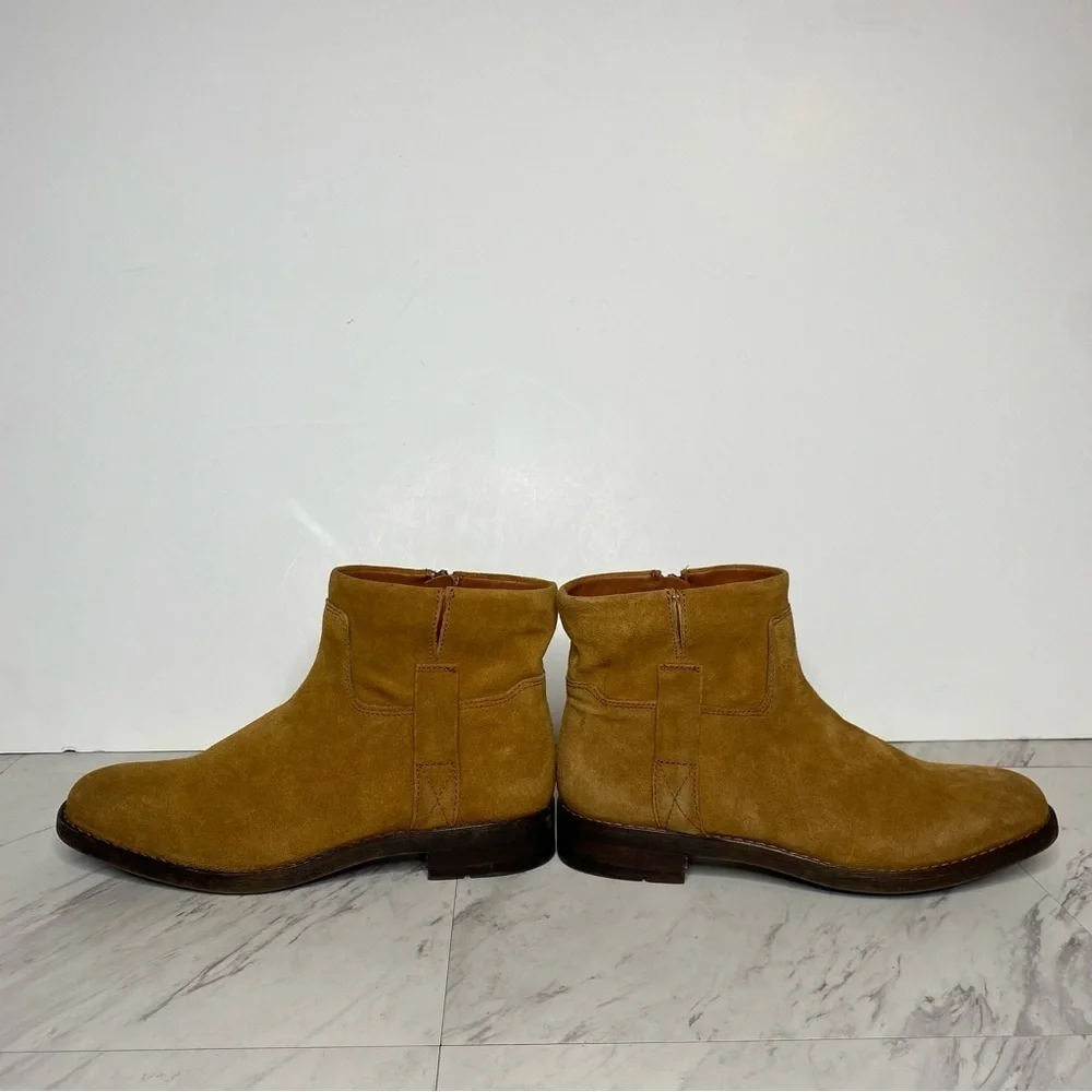 Franco Sarto Malina Brown Suede Bootie 8M